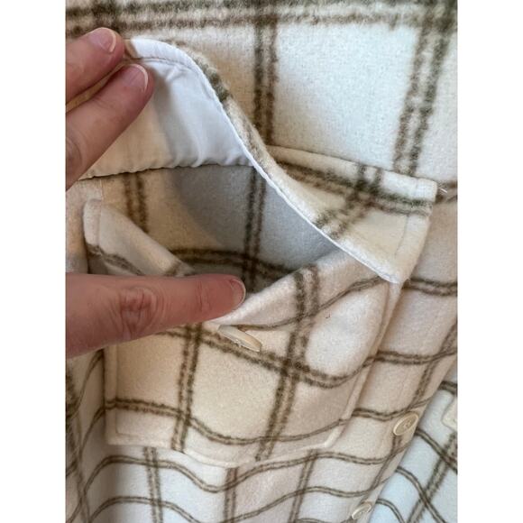 Treasure & Bond NWT Plaid Flannel Jacket Shacket Women's Size Small - Picture 13 of 15